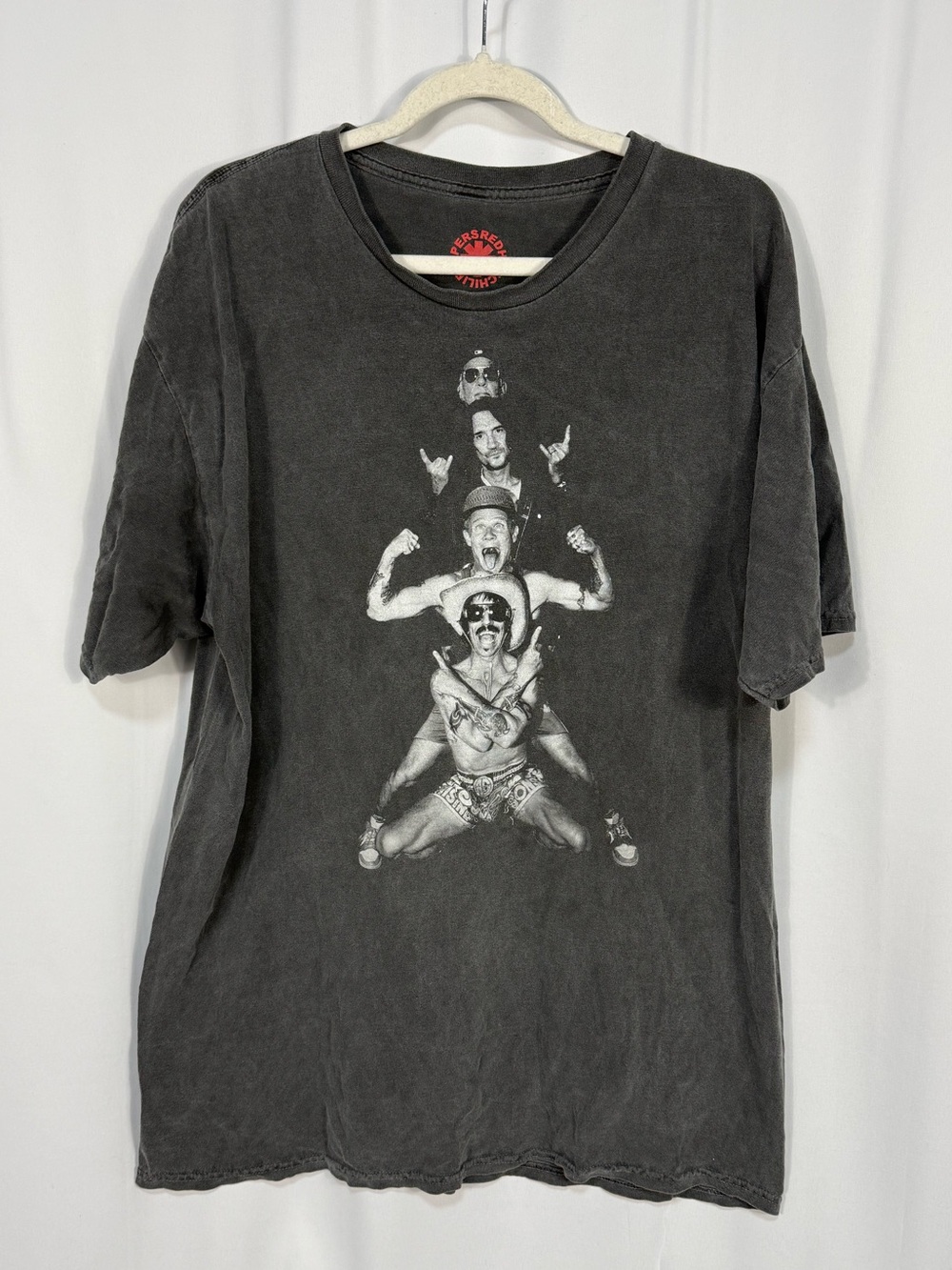Red Hot Chili Peppers Unlimited Love Tour 2022 Shirt Large Oversized Acid Wash